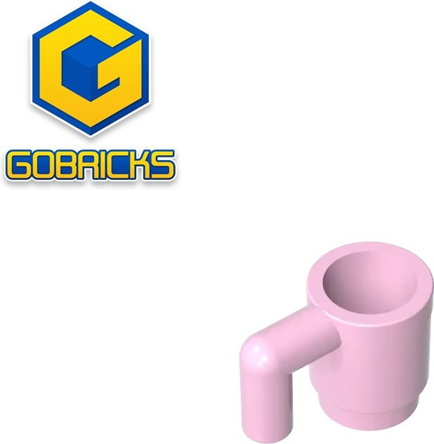 Gobricks GDS-M156 Ausrüstungsbecher, Zubehör, Rosa / Pink - Bild 1