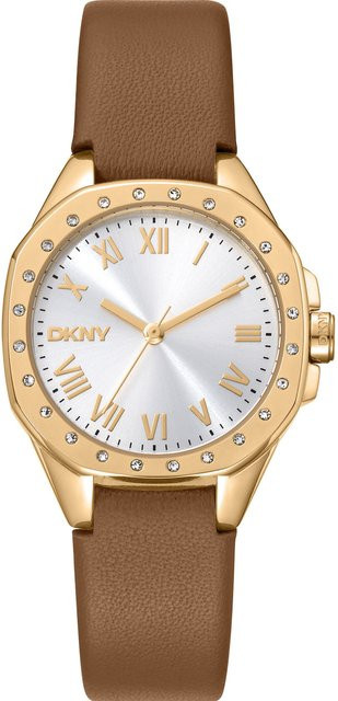 DKNY Armbanduhr Brooklyn Mini, Quarz, Edelstahl, 30 mm, Damen - Bild 1