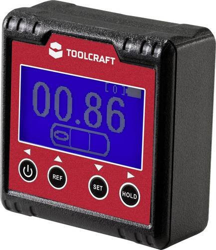 Digitale Wasserwaage mit Magnet von TOOLCRAFT in Schwarz, 70 mm - Bild 1