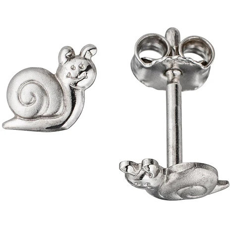 Colkid Ohrstecker Schnecke, 925 Silber, Kinder - Bild 1