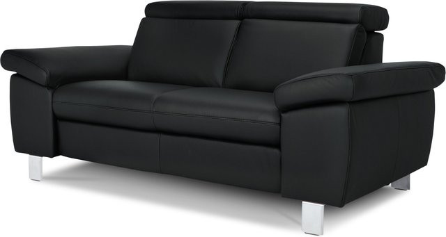 3-Sitzer Sofa vito TONGA Modern mit Lederbezug und Armlehnen, Breite: 231 cm, Höhe: 98 cm, Tiefe: 52 cm - Bild 1