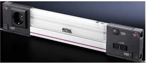 Rittal Maschinen-LED-Leuchte 2500.310, Neutralweiß, 13 W, 1200 lm, L x B x H: 437 x 85 x 37 mm - Bild 1