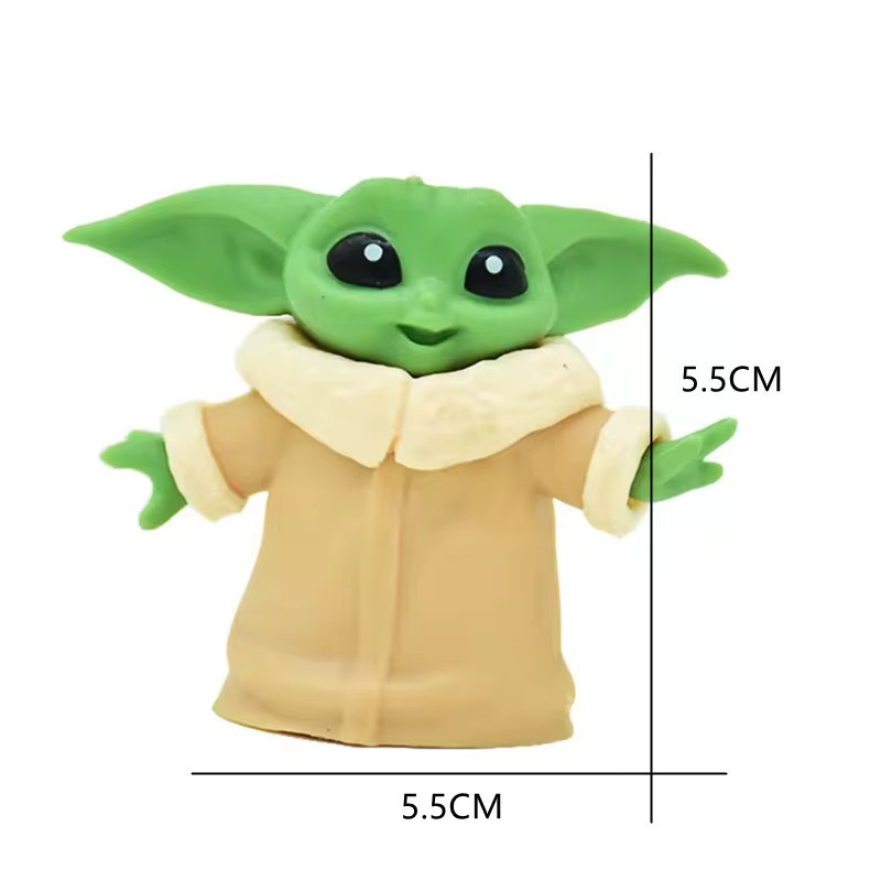 Hasbro Star Wars Baby Yoda Darth Action Figuren, 6-teiliges Set - Bild 2