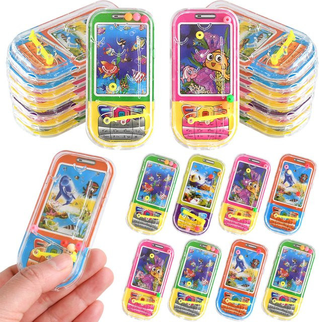 ZQNYCY Mini Pin Ball Puzzle Marmor Spielzeug in Bunt für Kinder als Party Favor oder Pinata Füllstoff, 12 Stück - Bild 1