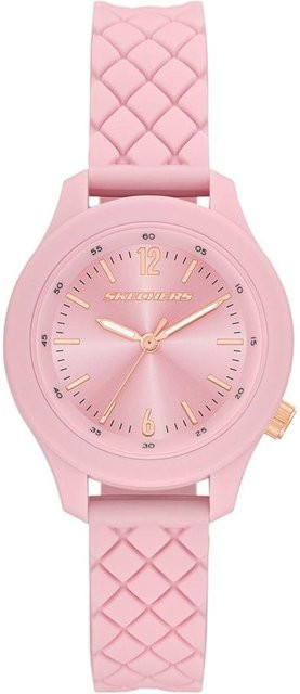 Skechers Armbanduhr, Quarz, Kunststoff, pink, Damen - Bild 1