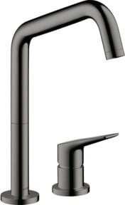 Hansgrohe Axor Citterio M Einhebelmischer für die Spüle mit Schwenkauslauf in Polished Black Chrome - Bild 1