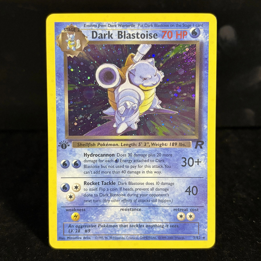 Keeppley PTCG Vintage Team Rocket 1st Edition New-Holo Karten-Set, Sammlerspielzeug - Bild 2