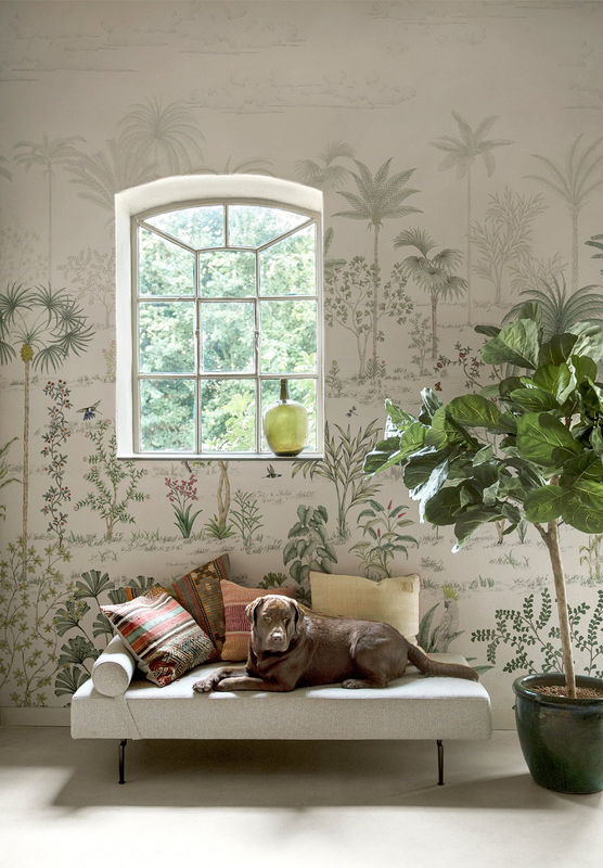 Isidore Leroy Fototapete Sur la route de Samarcande in Multicolour mit botanischem und orientalischem Design - Bild 3