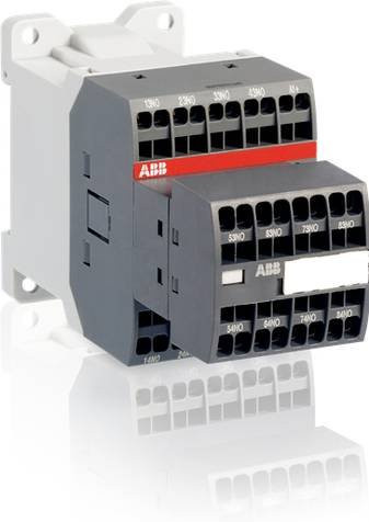 ABB NSL71ES-81 Hilfsschütz in Grau mit 7 Schließern und 1 Öffner - Bild 1