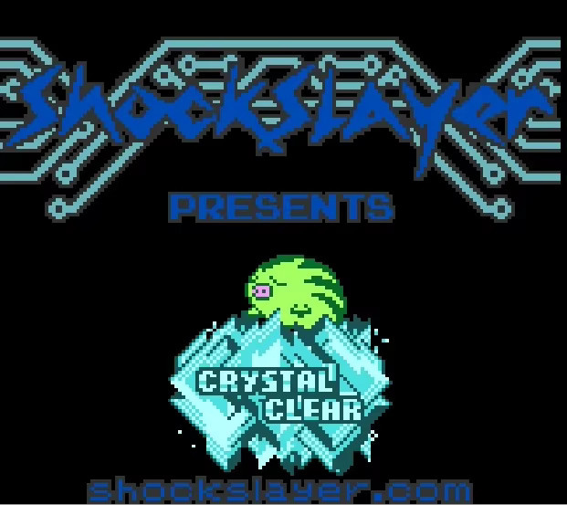 GBC Spielmodul Pokemon Crystal Clear V2.5.11 mit RTC und holografischem Etikett in Transparent - Bild 2
