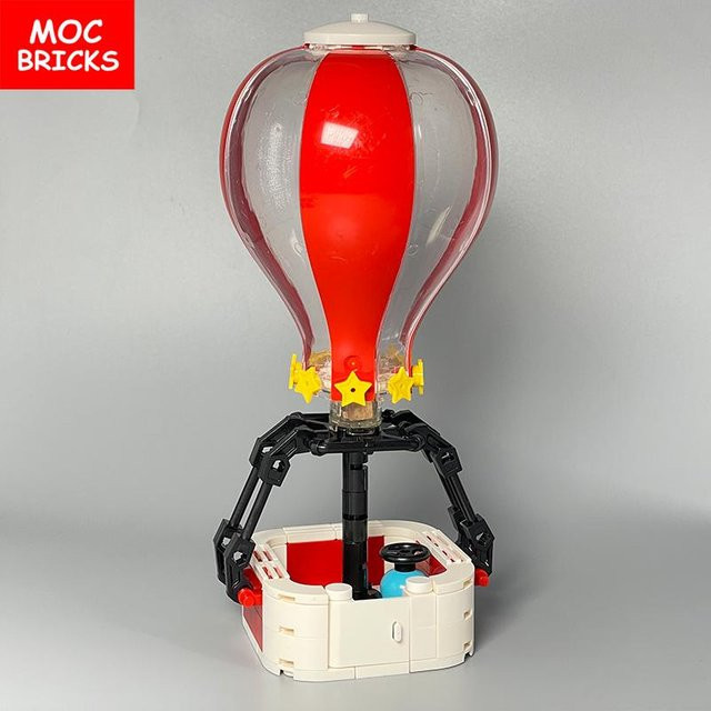 Yiran toy Kit MOC Steine Heißluftballon Feuerstadt, Bausteine, ab 6 Jahren - Bild 1