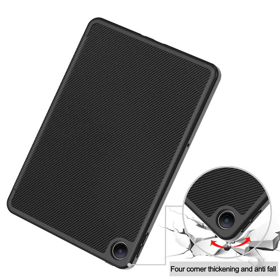 Xiaomi Redmi Pad 2 SE 9,7 Zoll Tablet-Hülle mit Stifthalter und Klappständer aus PU-Leder in Schwarz oder Lila - Bild 5