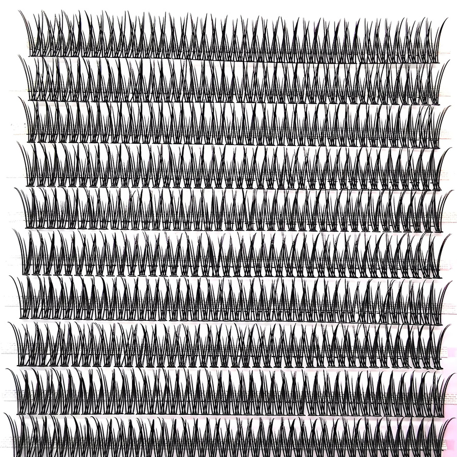 ADIYA Swallow-10R Wimpern Extensions Kit, 400 Stück, Natürlich, Damen - Bild 3