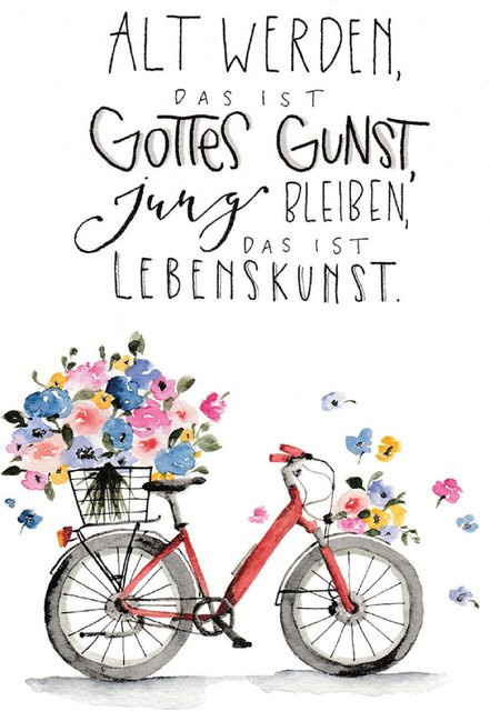 6er Set Geburtstagskarten Lebenskunst von Butzon und Bercker in Mehrfarbig - Bild 1