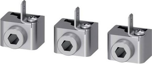Siemens Rundleiteranschlussklemme 3VA9133-0JG10 in Silber - Bild 1