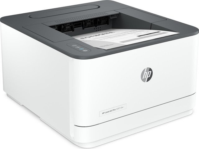 HP LaserJet Pro 3002dw Schwarzweiß Laserdrucker mit Duplex, Wi-Fi und LAN, B: 367 mm, T: 398 mm, H: 216 mm - Bild 1