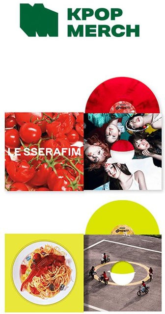 Spaghetti, 1. Single, LE SSERAFIM, Vinyl/LP, Yellow - Bild 1