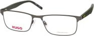 Hugo Boss HG 1309 MFK Korrektionsbrille, Vollrand, Rechteckig, grau, Herren - Bild 1