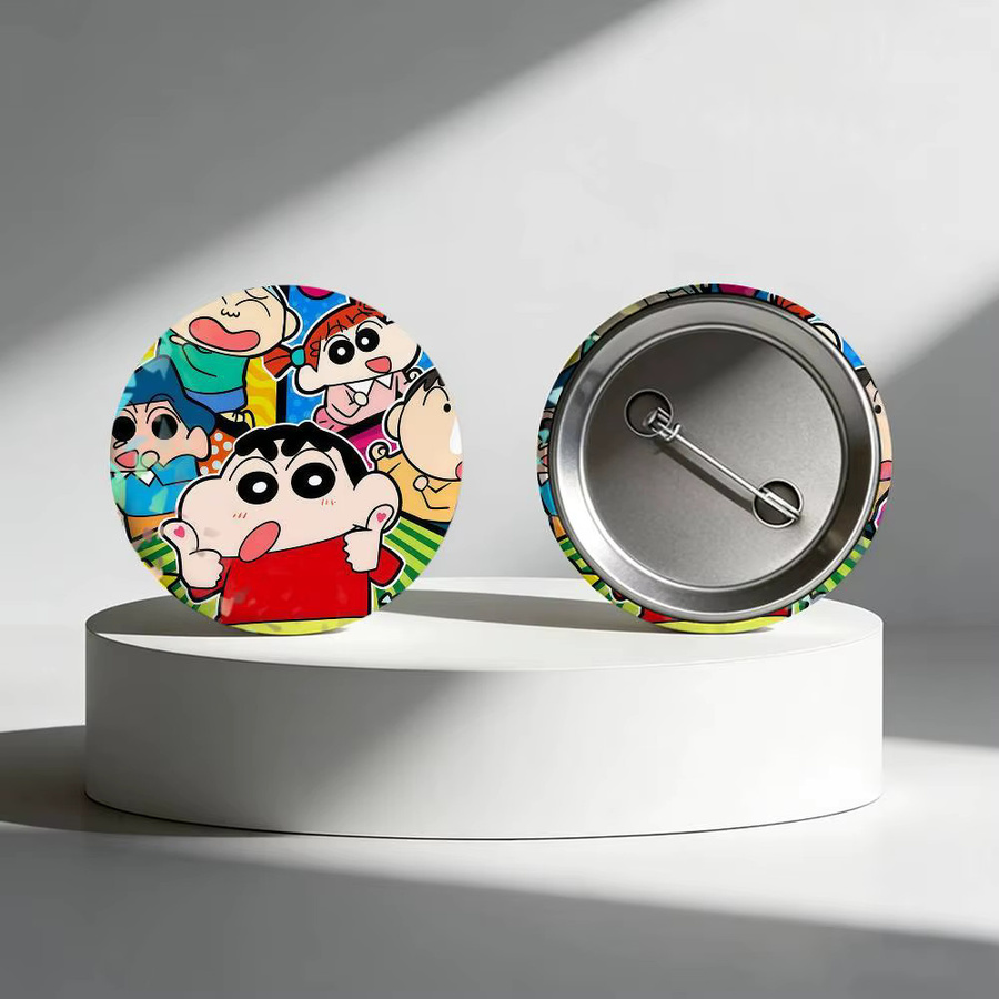 CRAYON SHINCHAN Brosche, Laser-Abzeichen, Unisex - Bild 4