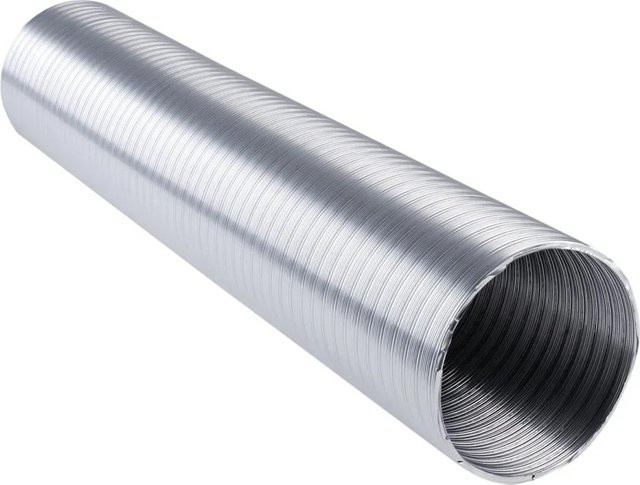 OBI ALU-Flexrohr System 125 in Silber, Länge: 2,5 m - Bild 1