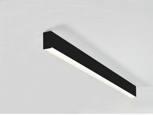 Brumberg LED-Deckenleuchte Schwarz aus Aluminium und Acryl, dimmbar - Bild 1