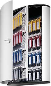 Durable Schlüsselkasten Key Box für 48 Schlüssel in Silber und Weiß, B/T/H: 40 x 30 x 11,8 cm - Bild 1