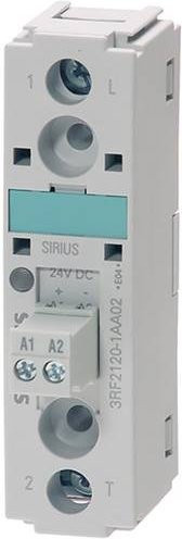 Siemens Halbleiterrelais 3RF21201AA02 20A Nullspannungsschaltend 230 V/AC in Weiß - Bild 1