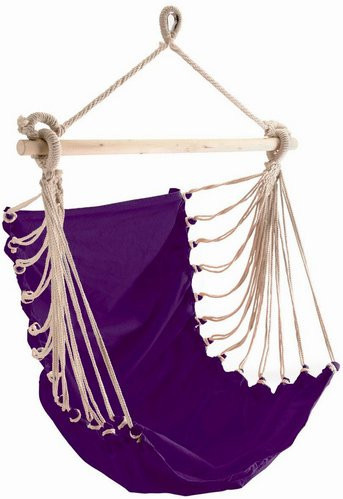 CONACORD Hängesitz Fashion aus Baumwolle in Violett, Breite: 70 cm, Höhe: 200 cm - Bild 1