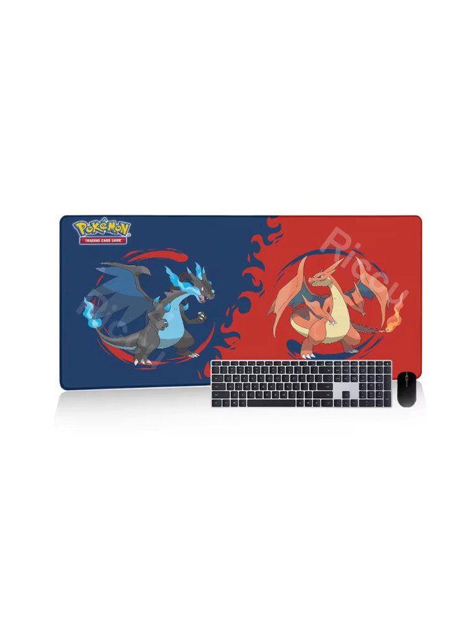 Potdemiel Gaming-Mauspad Pokemon Charizard XXL in Multicolour als Schreibtischunterlage für Computer und Tastatur - Bild 5