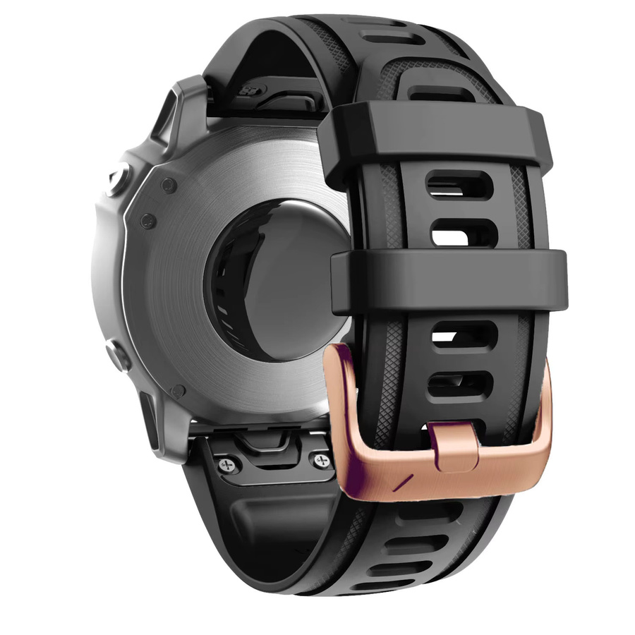 QCTOG Uhrenarmband Silikon, 20 mm, für Garmin Fenix 8 7S 6S 5S instinct 2S Mk3 - Bild 4