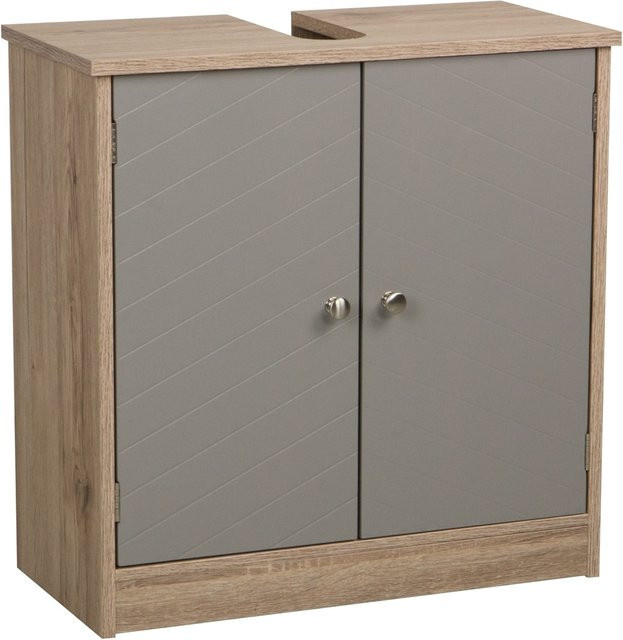 HTI-Line Waschbeckenunterschrank Elsa für das Badezimmer mit Scharniertüren und freistehender Bauweise - Bild 1