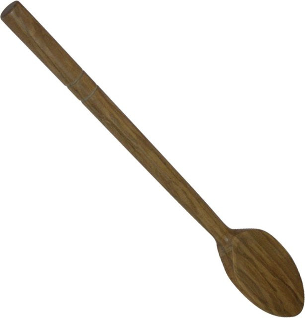 Kochlöffel BERARD von PROFINO aus Holz in Braun mit ovaler Form - Bild 1