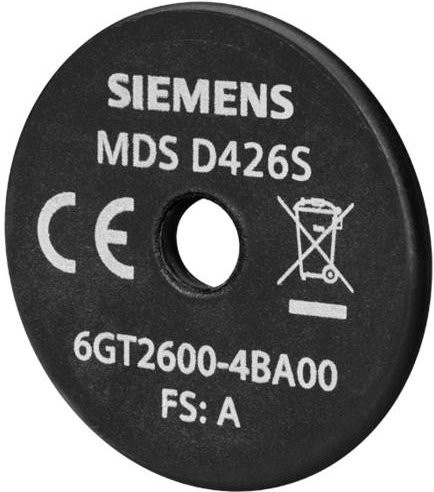 Siemens HF-IC Transponder in Schwarz 6GT2600-4BA00 - Bild 1