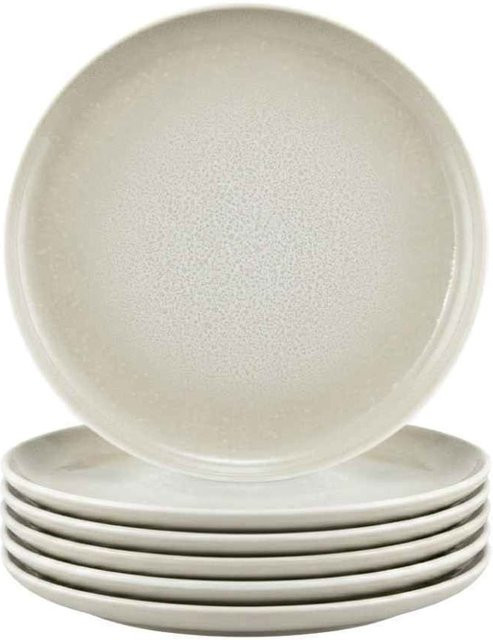 Seltmann Weiden Brotteller Sento Home aus Keramik, Weiß, 6er Set, Durchmesser: 16,3 cm - Bild 1