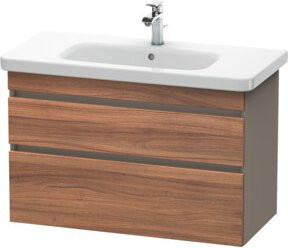 Duravit Waschtischunterschrank DuraStyle in Natur, wandhängend, B/T/H: 93 x 44,8 x 61 cm - Bild 1