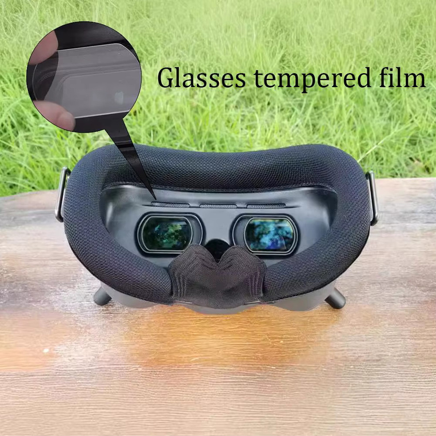DJI N3 Flugbrille Schutzfolie transparent HD-gehärtet kratzfest und staubdicht - Bild 2