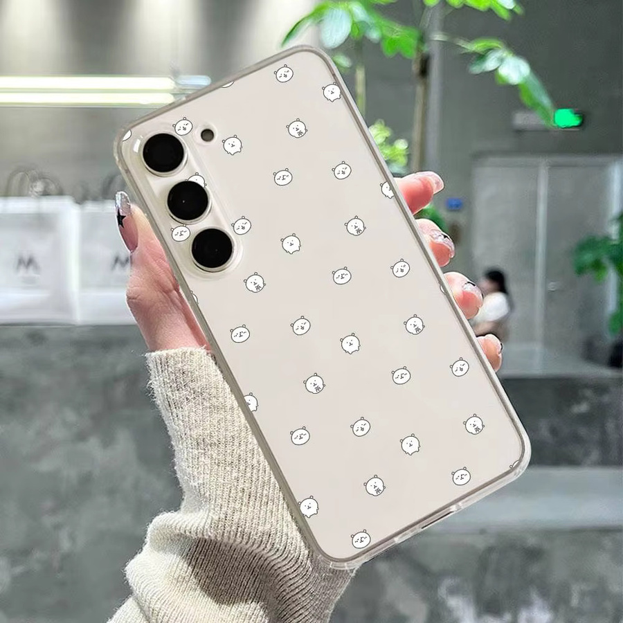 J-Joke Bear Handyhülle für Samsung Galaxy S21 S22 S23 S24 S25 Ultra FE Plus 5G A52S Transparent - Bild 2