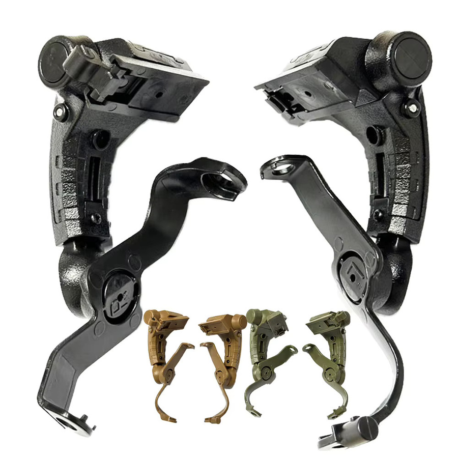 EARMOR M16C Headset-Schienenhalterung braun, 360 Grad drehbarer ARC-Schienenadapter für MOD4-Serie M32, M31, M32H und M31H Headsets - Bild 4