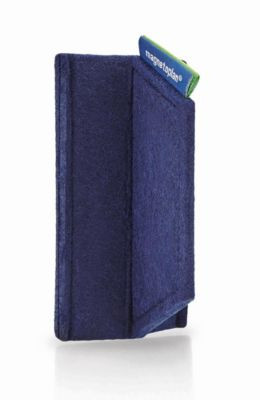 Magnetoplan magnetoWipe ecoAware Tafelwischer blau, B/T/H: 10,5 x 6 x 0,52 cm - Bild 2