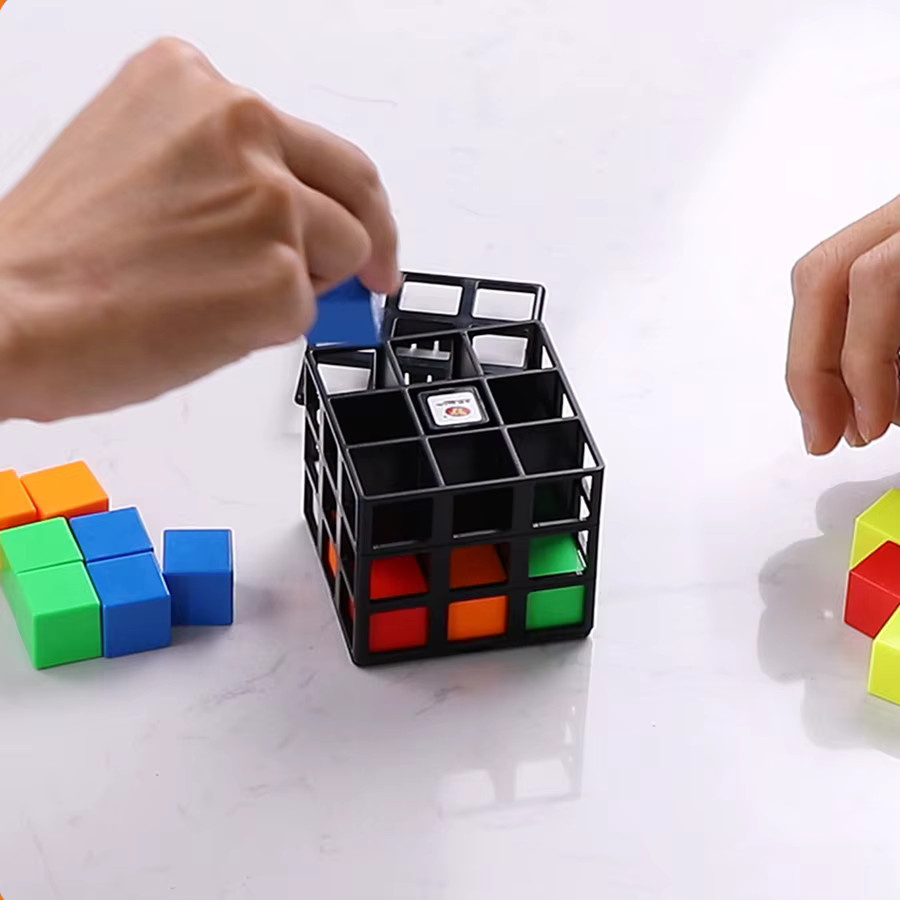Yj Zauberwürfel 3x3, Puzzle, Geschicklichkeit, ab 6 Jahren - Bild 2