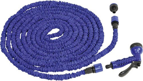 Yachticon Bewässerungsschlauch aus Elastomer in Blau, Länge: 22,5 m - Bild 1