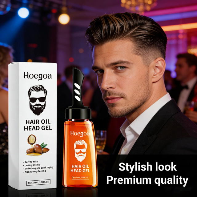 HOEGOA Haarstyling-Gel, 100 ml, Herren - Bild 1