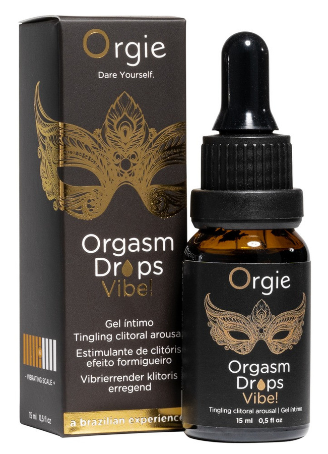 Orgie Orgasm Drops Vibe! Klitoris-Tropfen, wärmend, 15 ml - Bild 2