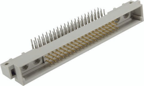 HARTING Messerleiste 09031607901 aus Messing in Grau mit 3 Reihen - Bild 1
