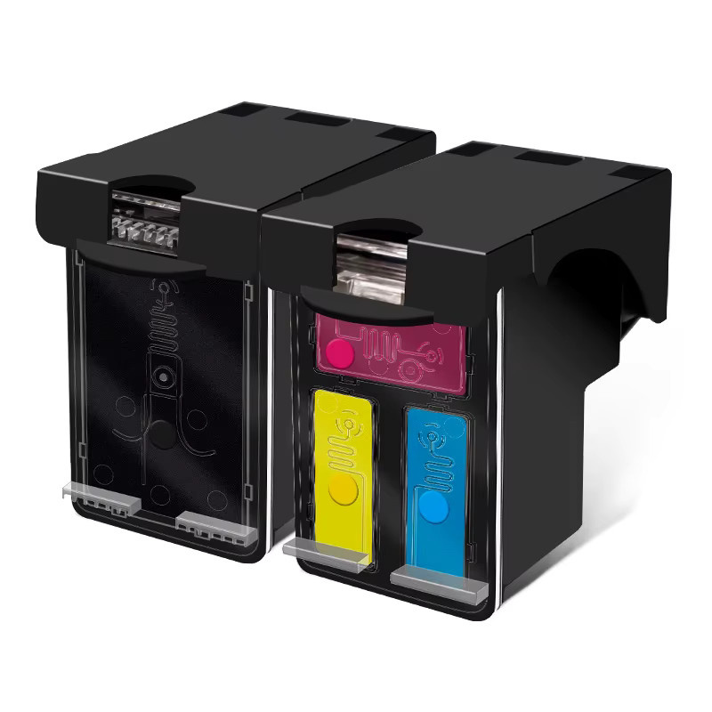 Nachfüllbare Tintenpatrone Canon Schwarz für PIXMA TS3550i TS3551i TR4750i TR4751i Tintenstrahldrucker kompatibel mit PG-575XL und CL-576XL - Bild 2