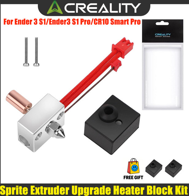 Creality Sprite Extruder Upgrade-Heizblock-Kit für Ender 3 S1, Ender 3 S1 Pro und CR-10, Hochtemperatur bis 300 °C - Bild 1