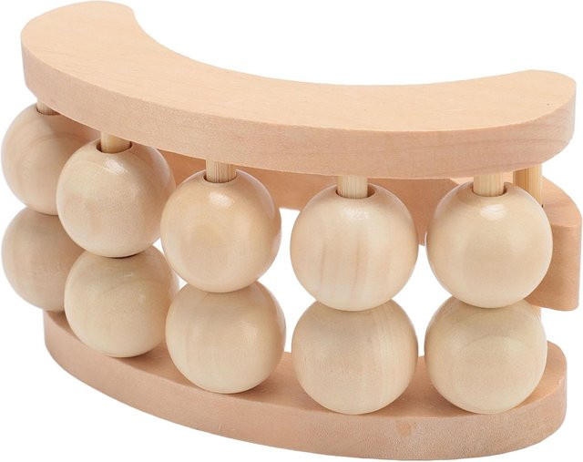 GoolRC Massageball-Roller mit 10 Perlen, beige, Unisex - Bild 1