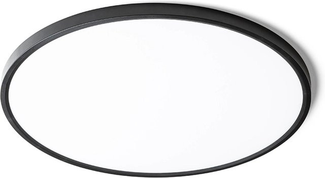 Rendl Aufbauleuchte LANA LED Rund Schwarz Kunststoff 50 W - Bild 1