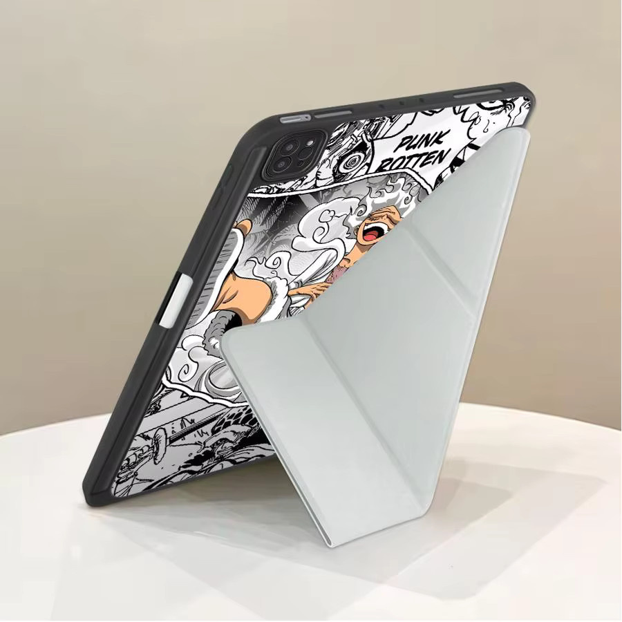 One Piece Ace Luffy Tablet-Hülle für iPad Pro, Air und Mini in Multicolour - Bild 4