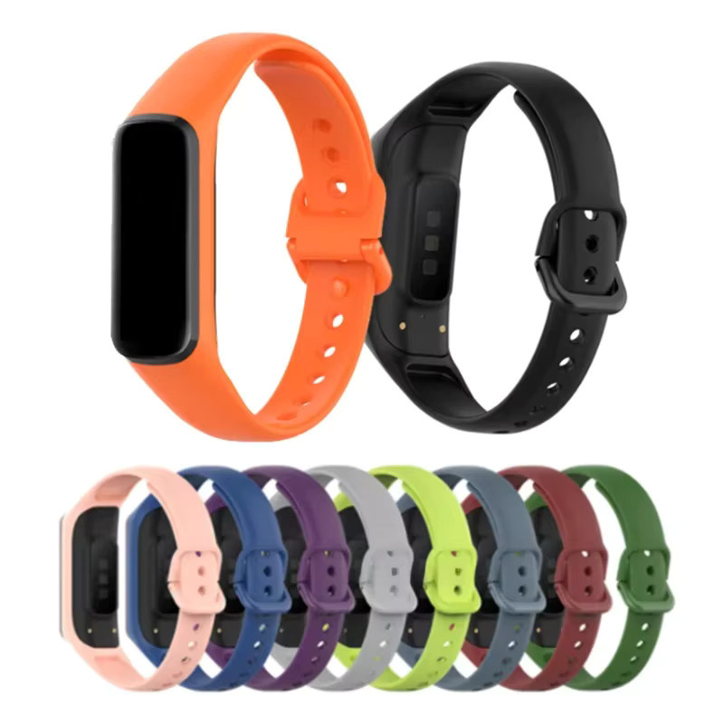 Samsung Uhrenarmband Silikon, Galaxy Fit 2, SM-R220, Unisex, Green, Multicolour - Bild 2